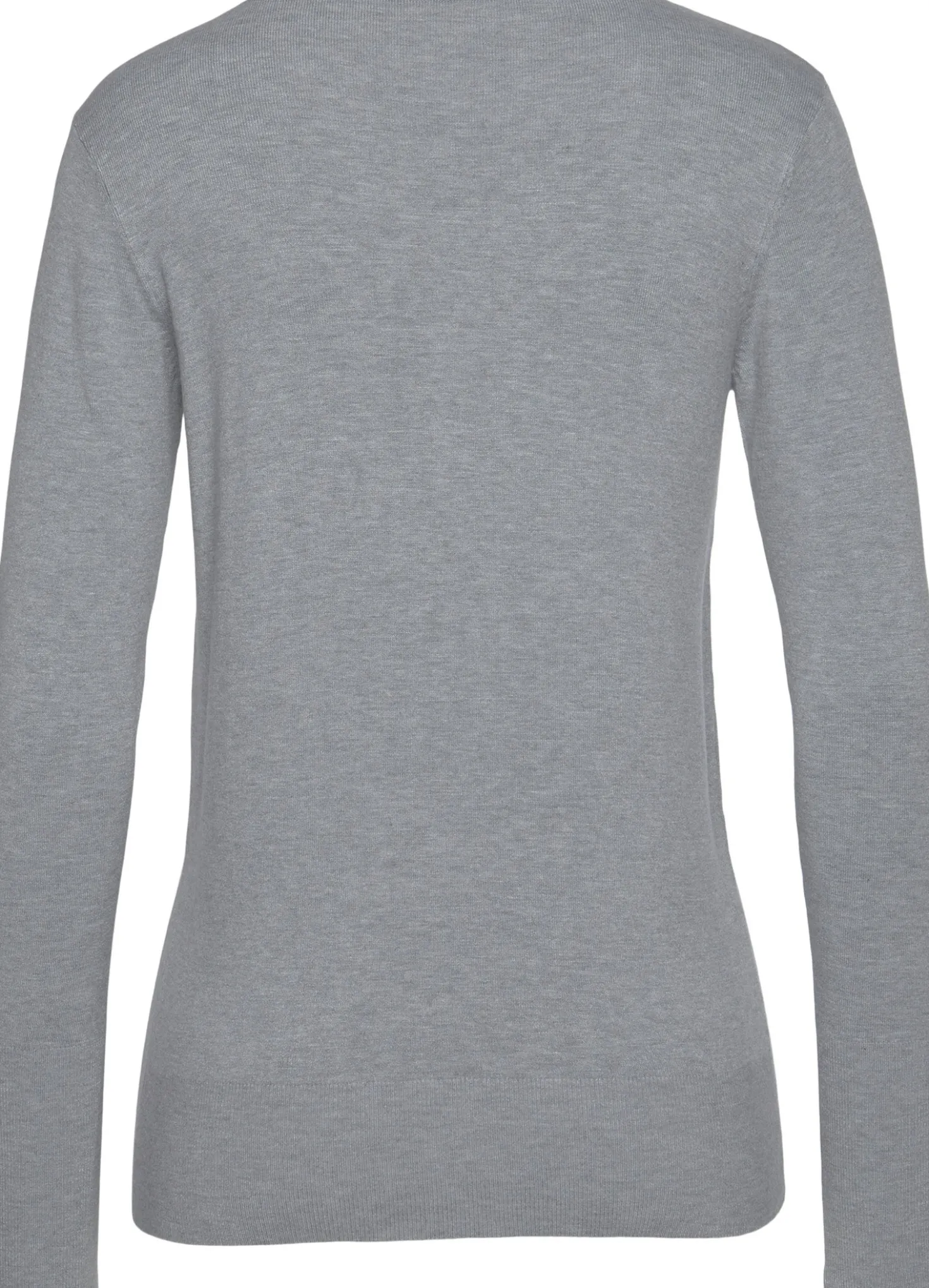 V-Ausschnitt-Pullover