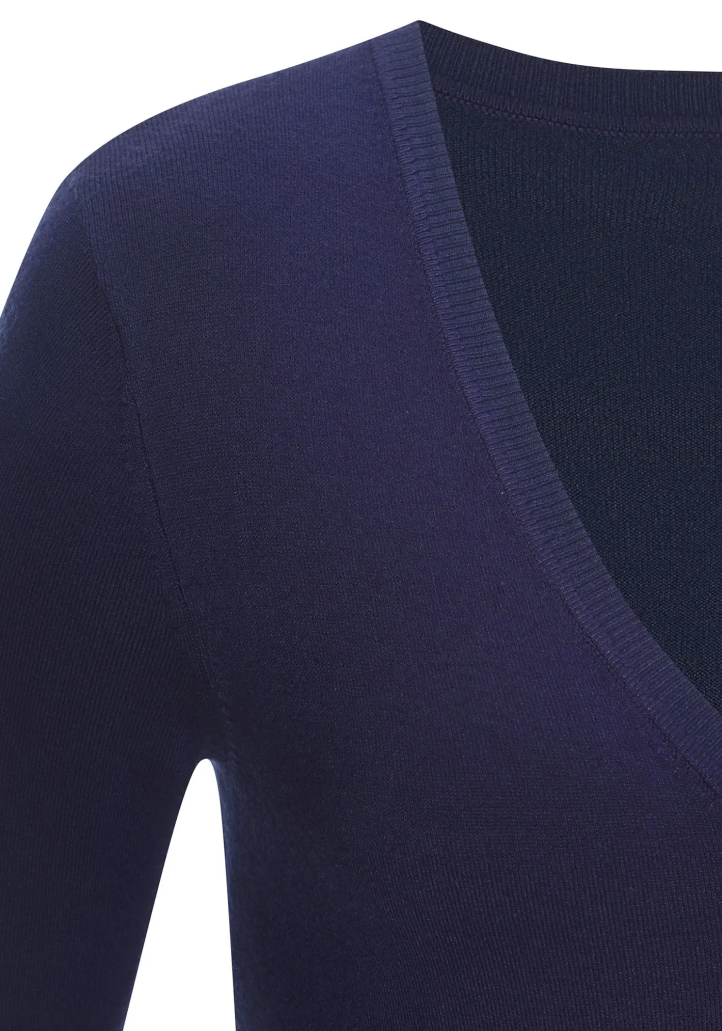 V-Ausschnitt-Pullover