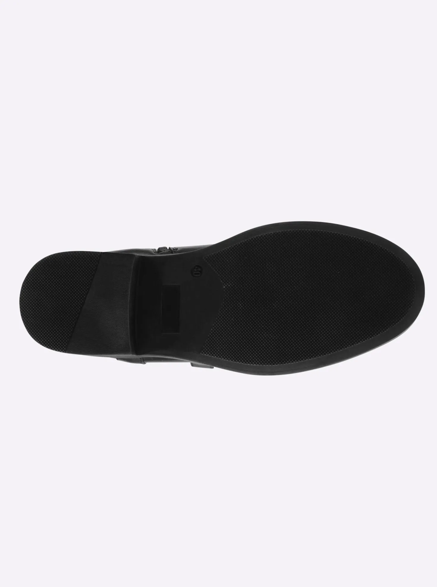 Weitschaftstiefel mit Zierlaschen