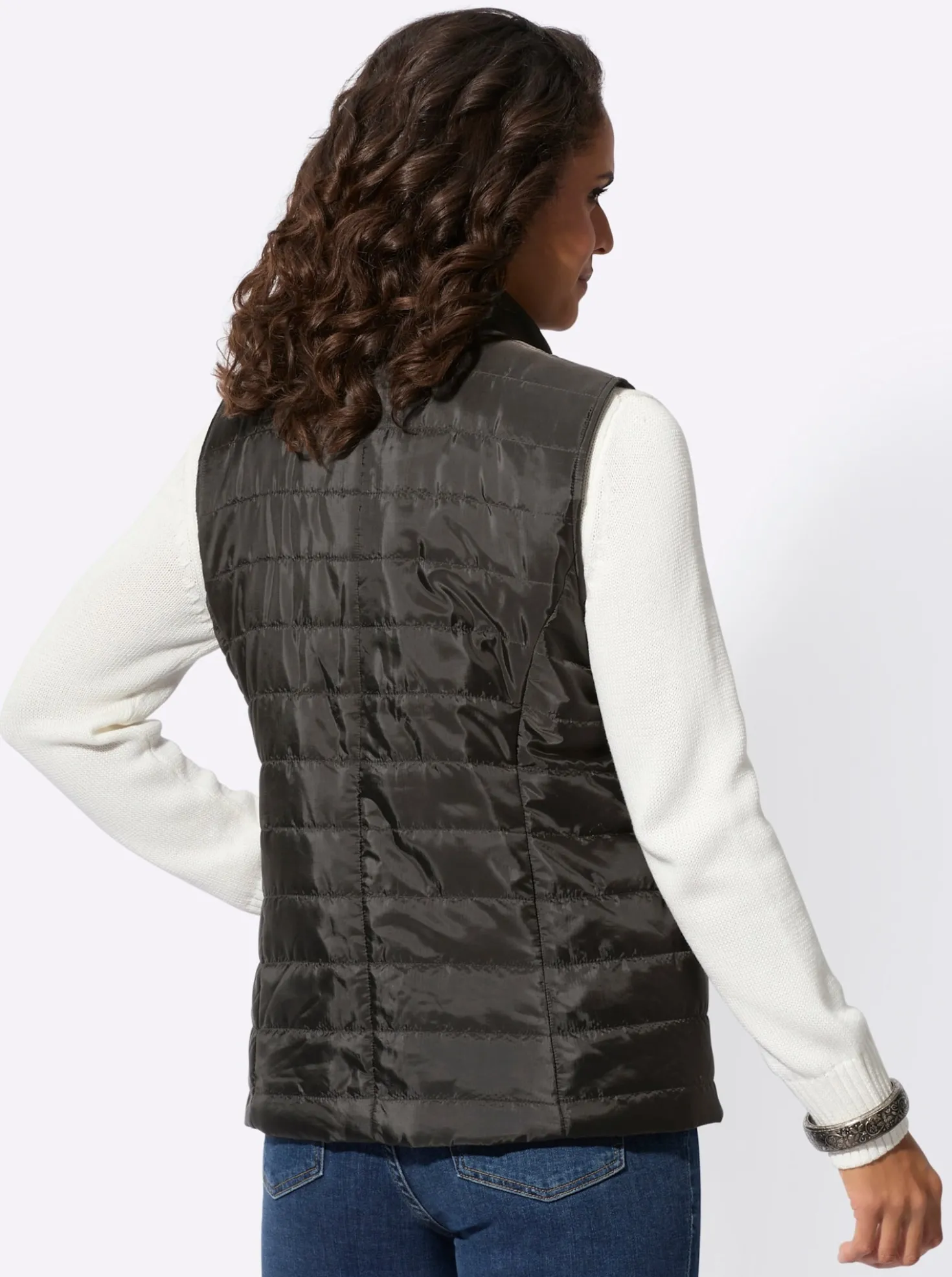 Weste aus recyceltem Polyester