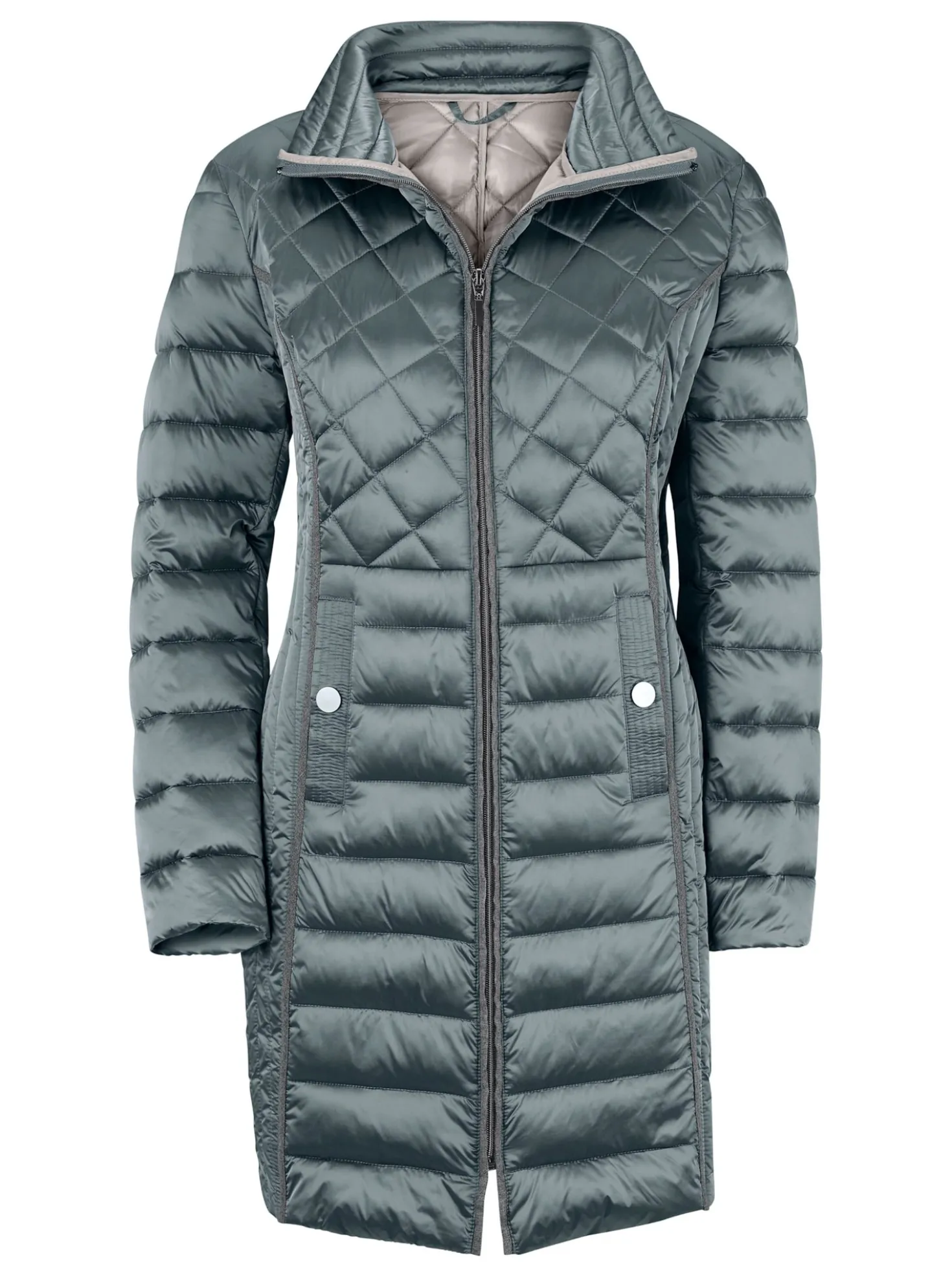Winterjacke in Changeant-Qualität, leicht schimmernd