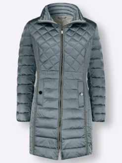Winterjacke in Changeant-Qualität, leicht schimmernd