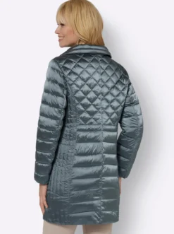 Winterjacke in Changeant-Qualität, leicht schimmernd