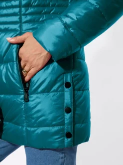 Winterjacke mit schmeichelnder Steppung