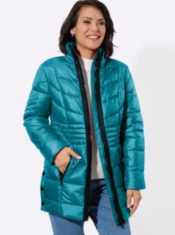 Winterjacke mit schmeichelnder Steppung