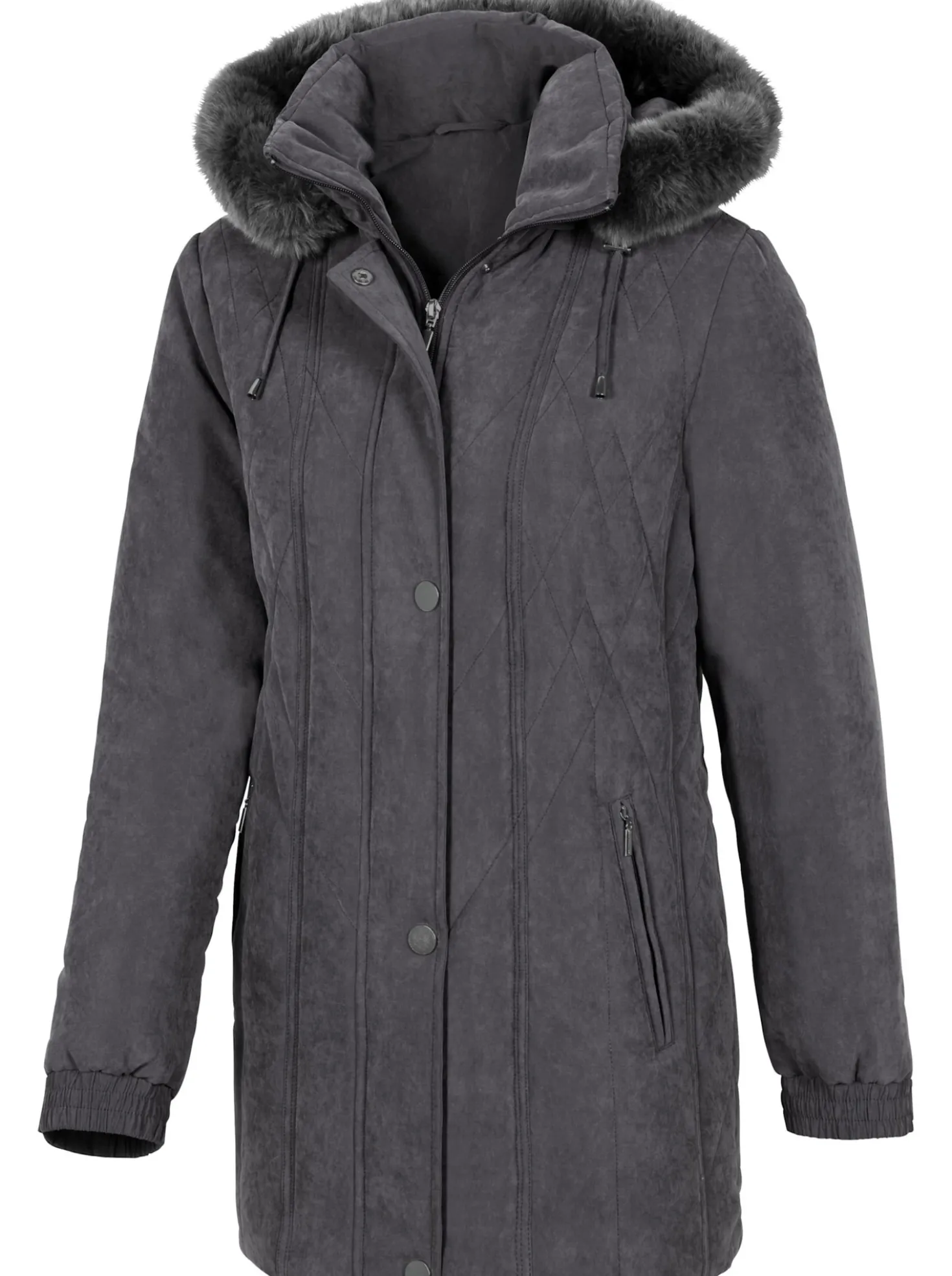 Winterjacke mit Wiener Nähten