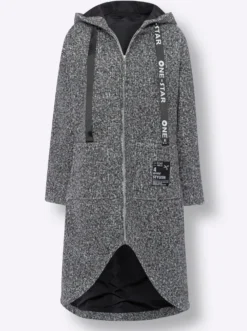 Wintermantel in Oversize-Form